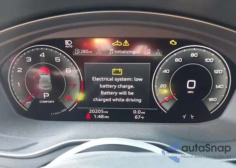 2024 Audi A5 Sportback Premium Plus 45 Tfsi Quattro S Tronic z USA, uszkodzony, nr VIN WAUFACF59RA047009